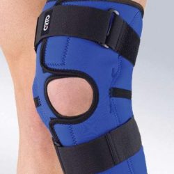 Наколенник для фиксации коленного сустава после перелома